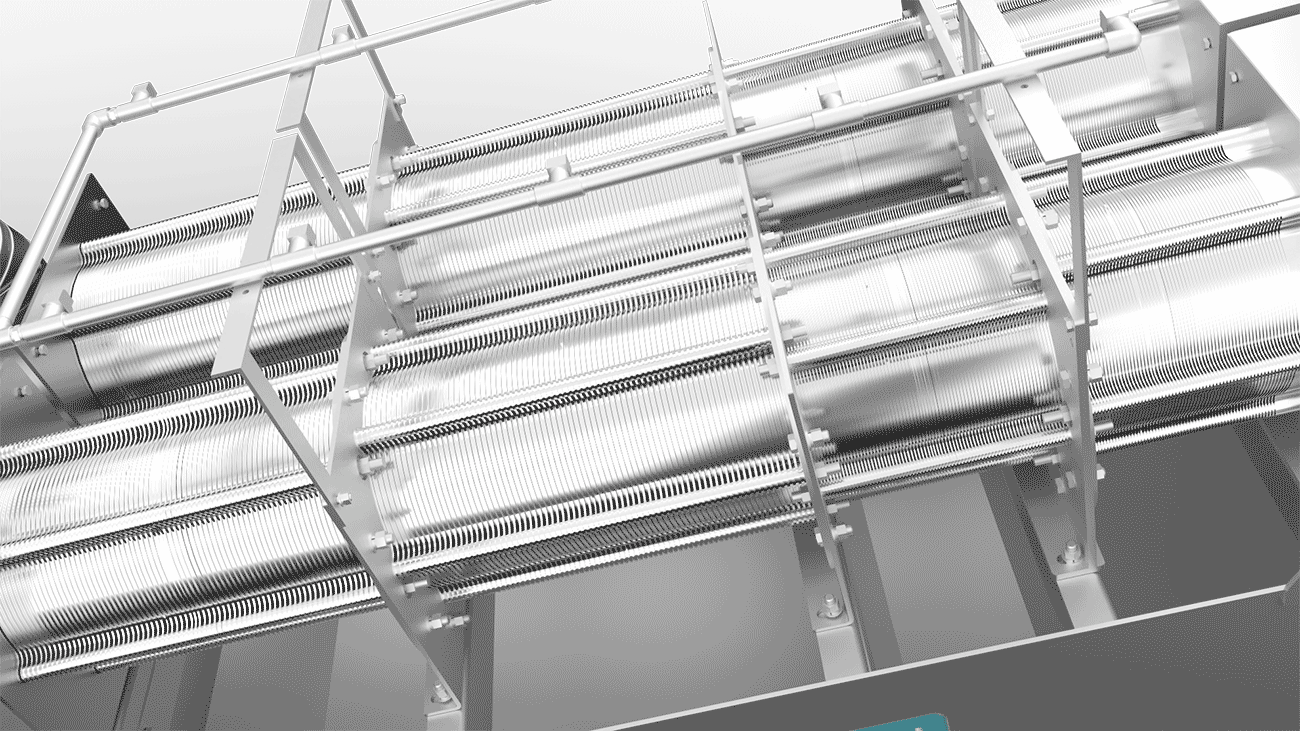 Stacked Screw Sludge Dewatering Machine